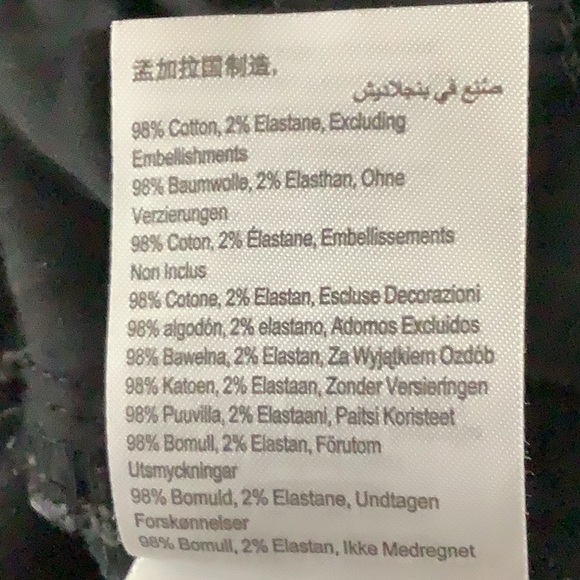 Cotton:On Stretch Mom Jeans with Ripped Knee in Washed black - Picture 10 of 10